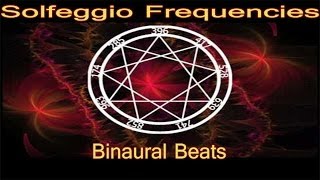 Solfeggio Frequencies Meditation  Feel Enlightened  Theta Binaural Beats 9 Sacred Healing Tones [upl. by Ajax]