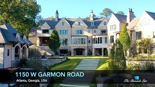 North Buckhead Ultra Luxury Estate  1150 W Garmon Atlanta GA USA 🇺🇸  Luxury Real Estate [upl. by Noami]