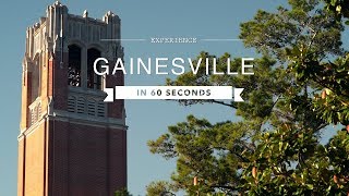 Florida Travel Explore Gainesville in 60 Seconds [upl. by Adnuhsal]