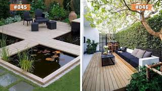 100 Simple Small Backyard Ideas  Beautiful Backyard Landscaping [upl. by Octavia]