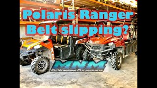 Polaris Ranger  Belt Slipping  FIXED  Clutch Problems [upl. by Ehctav]