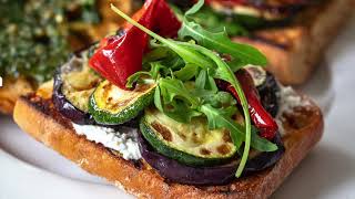 Grilled Vegetable Antipasti Sandwich Recipe [upl. by Abbub]