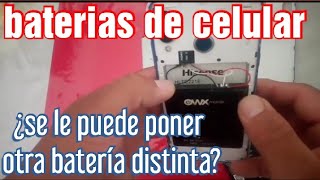 Cómo adaptar otra batería a un celular [upl. by Enoek281]