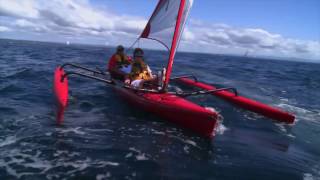 Showloop Hobie Mirage Island Sail Kayaks [upl. by Llecrad880]