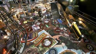 Jurassic Park Pinball Pro Model Game Features [upl. by Auqinet]