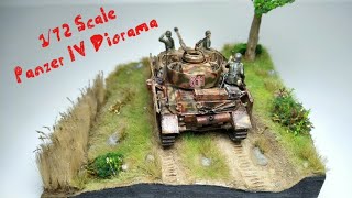 WWII Diorama  172  Panzer IV [upl. by Llebana]