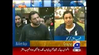 Shahid Afridi vs Shoaib Akhtar  BIG Media FIGHT [upl. by Arad]