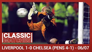 European Cup Classic Liverpool 10 Chelsea 41 Pens  Reina heroics puts Reds into final [upl. by Kurys]