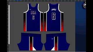 USA 2024 BASKETBALL JERSEY [upl. by Solegna528]