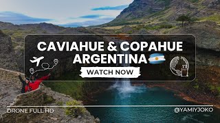 9 Lugares Imperdibles de Caviahue y Copahue Neuquen Argentina  Drone Full HD [upl. by Arriec]