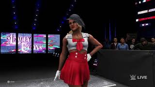 WWE 2K20 LACEY EVANS  Official Entrance Video [upl. by Nairrot249]