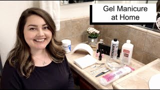 How to Do Gel Nails at Home for Beginners with UV Lamp [upl. by Alissa]