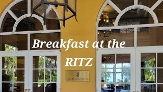 Breakfast at the RITZ ritzcarlton Review Tour [upl. by Arrol]