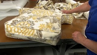 How to Make Armchair Cushions [upl. by Nooj528]