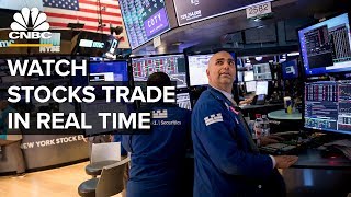 Watch stocks trade in real time after Dows third worstday ever– 3172020 [upl. by Mara235]