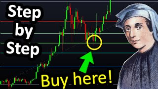 How to use Fibonacci Retracement 💲 stepbystep Fibonacci Trading Strategy  TradingView Tutorial [upl. by Ralaigh]