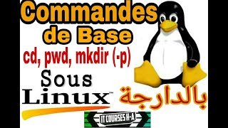 Système dexploitation LINUX Commandes  1  لينيكس بالدارجة [upl. by Nefen772]