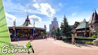 Fantasyland Complete Walkthrough 4K  Disneyland Paris 2021 ✨ [upl. by Ferreby]