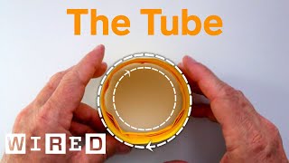 How to Fold the Tube Paper Airplane  WIRED [upl. by Ahsatam]