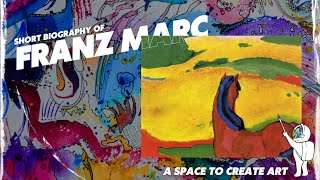 Biography of Franz Marc for Kids [upl. by Nnayr445]