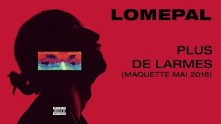 Lomepal  Plus de larmes maquette mai 2018 lyrics video [upl. by Anilocin601]