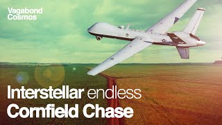 Interstellar Soundtrack Zimmer Cornfield Chase Endless Loop with Drone Video interstellar time [upl. by Nalahs401]