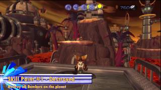 Ratchet amp Clank HD  All Skill Points amp Gold Bolts Oltanis [upl. by Cusack]