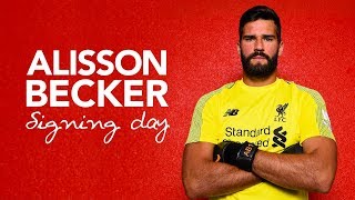 Alisson Beckers first day at LFC  Signing Day Vlog [upl. by Martina140]