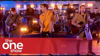 Jonas Brothers  What A Man Gotta Do Live on The One Show [upl. by Ewens]