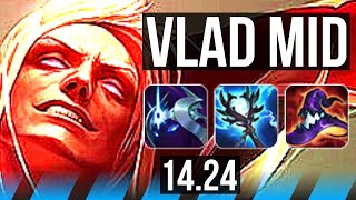 VLADIMIR vs GANGPLANK MID  KR Diamond  1424 [upl. by Moreen363]