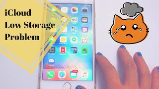 iCloud Storage Almost Full iPhone Storage Problem  How To Tutorial  iPhone 6S Plus [upl. by Hermine]