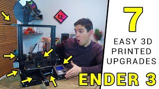 7 easy 3D printed upgrades for your Ender 3 [upl. by Tnaryb728]