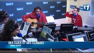 Didier Super  Cest la droite et la gauche Live Europe 1 [upl. by Bartholomeo]