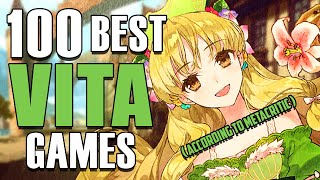 Top 100 PS VITA GAMES According to Metacritic [upl. by Nehgaem]