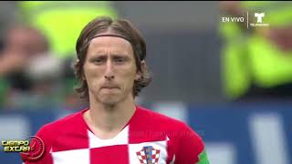 Francia VS Croacia Resumen Highlights Final Mundial Rusia 2018 [upl. by Duaner]