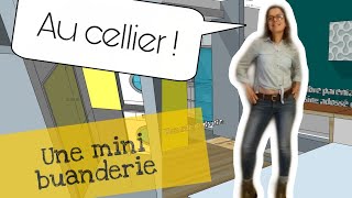 Aménagement de cellier buanderie petit espace [upl. by Atteroc]