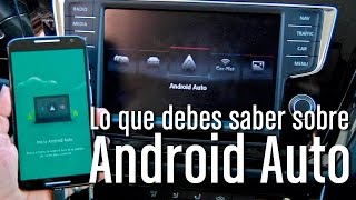 Android Auto cómo conectar tu smartphone a tu coche [upl. by Imogene]