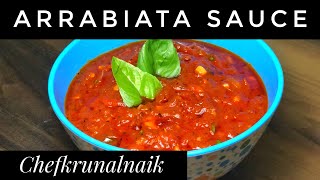 How To Make Arrabiata Sauce  Arrabiata Sauce  Easy Arrabiata Sauce  Red Pasta Sauce [upl. by Abdul453]