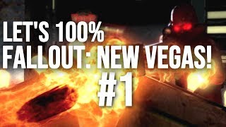 Lets Play Fallout New Vegas Part 1  The 100 Playthrough [upl. by Chabot]