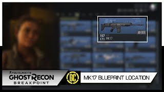 MK17 Blueprint Location  Ghost Recon Breakpoint [upl. by Lilla300]