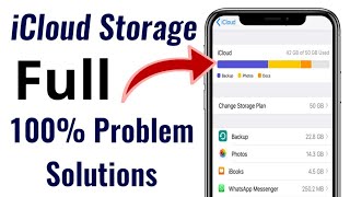 How to Delete  iPhone iCloud Storage Full Problem Solution  Humsafar Tech [upl. by Anaerb]