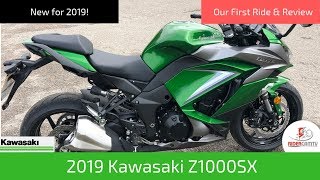 2019 Kawasaki Z1000 SX  Our first ride and review [upl. by Pinette]