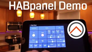 openHAB 2 HABpanel UI Demo  Quick How to get started guide [upl. by Alisan131]