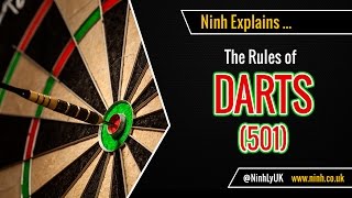 The Rules of Darts 501  EXPLAINED [upl. by Tacita280]