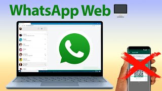 Cómo usar WhatsApp WEB sin tener teléfono inteligente 📵  WhatsAppEnPC [upl. by Ewens]