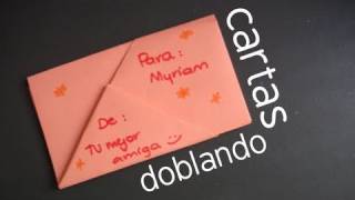 Doblando cartas  Bolsita [upl. by Neelrihs]