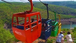 RopeWay in Srisailam  శ్రీశైలం రోప్ వే  APTDC  Srisaila Tv [upl. by Sheng257]