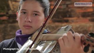 World Citizen Artists Awards 2017 Landfill Harmonic and Recycled Orchestra of Cateura Paraguay [upl. by Roach487]