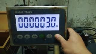 Calibration mettler toledo [upl. by Rawdon]