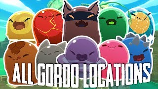 All Gordo locations in Slime Rancher [upl. by Saxon]